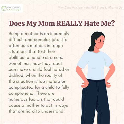 does my mom hate me quiz|how to tell if your mom hates you.